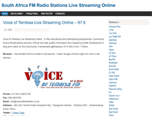 Tablet Screenshot of fmradiobuffer.com